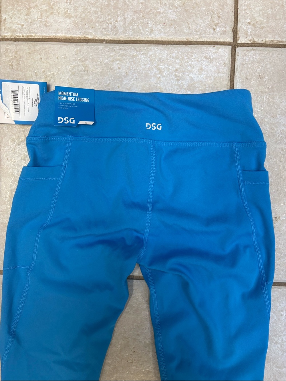DSG Two-Piece Girls Athletic Set with White Trim - Picture 4 of 4